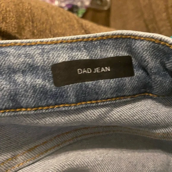 Judy Blue High-Rise Dad Jean Distressed Cris Cross
Waistband Light Wash - Picture 16 of 16